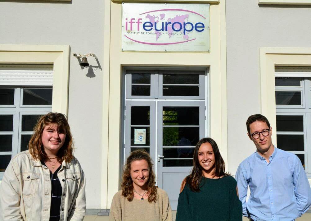 Etudiants de l'IFF Europe à Angers